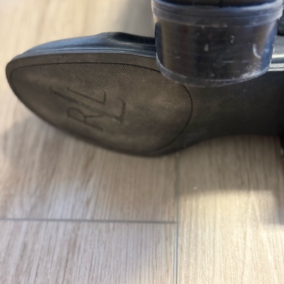 Ralph Lauren Women’s Megan Riding Boots Leather & Suede Mid Shaft Ankle Boots - Picture 8 of 8